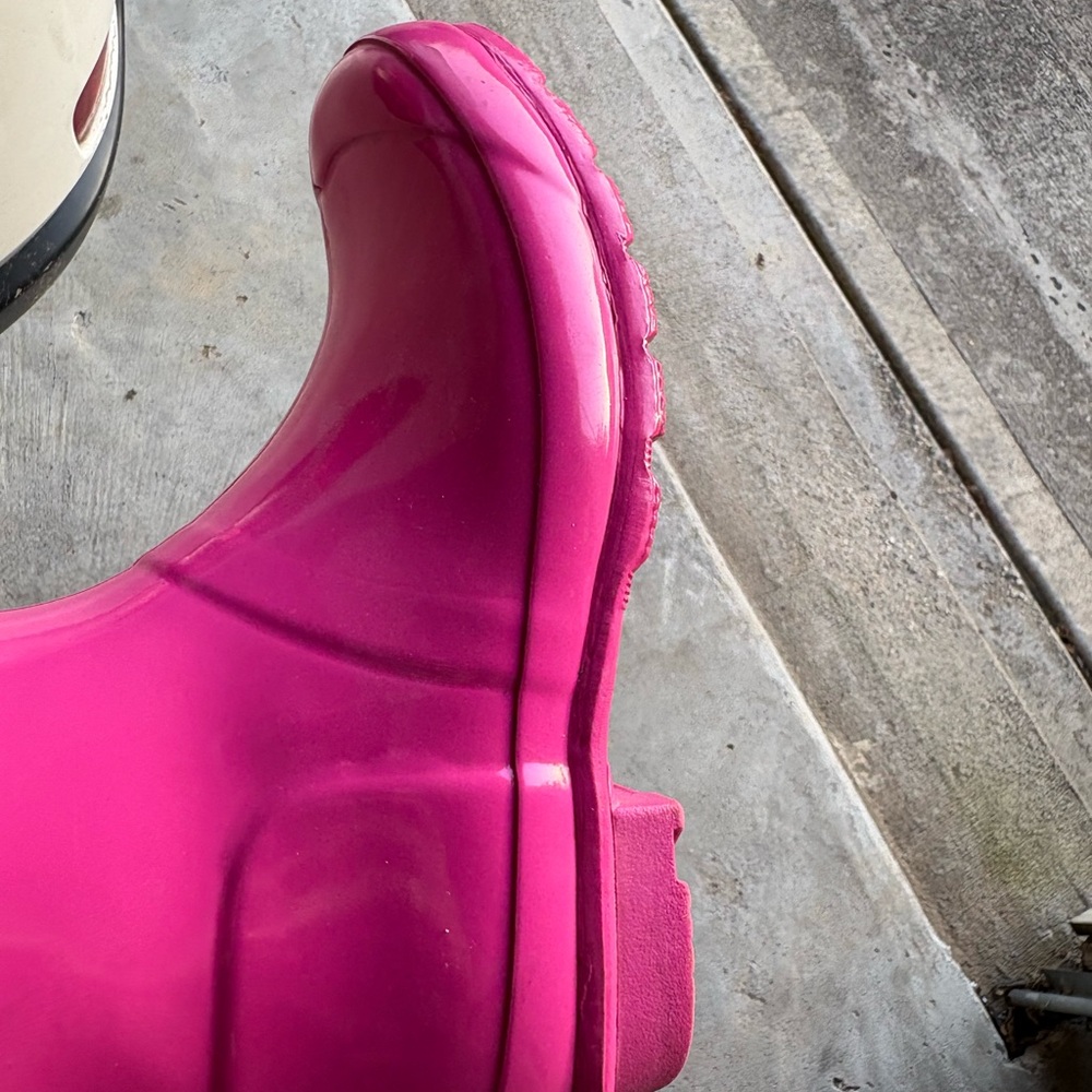 Hunter Pink Rain Boots - Picture 11 of 15